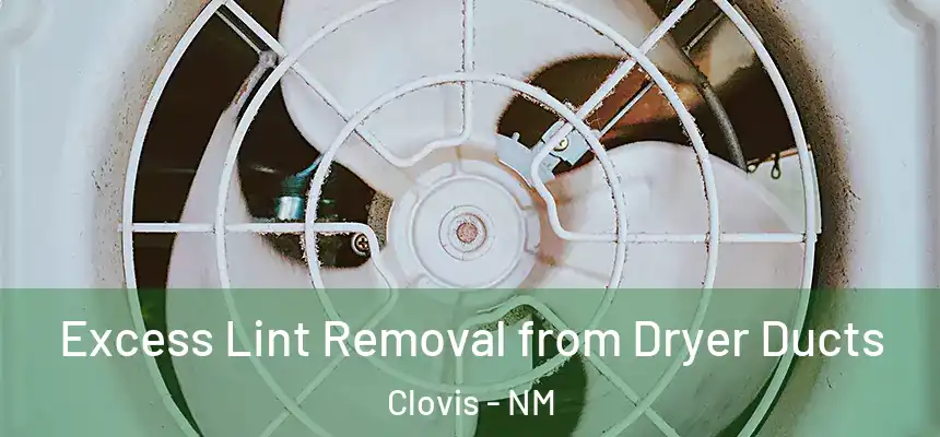 Excess Lint Removal from Dryer Ducts Clovis - NM